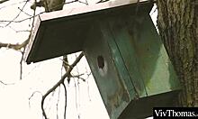 Tattooed Lesbian Licks Sexy Brunette Before Intense Fingering