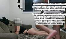 Bruna Silva returns as the hotwife, indulging in voyeuristic cuckold adventures with older amateurs.