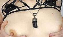 Redhead with long hair plays game and gives jerk off instructions