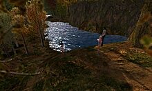 home on the range with orgasm cum threesome assfucking