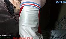 Mary's Latina Mom Receives Intense Facial After Face Fucking