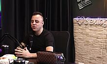 freddy the dogging king fucks without condom in sheer red lingerie all the time