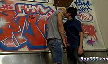 Young boy explores strange gay video during odd encounter