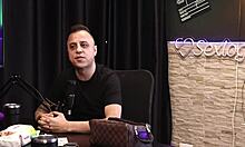 freddy the dogging king fucks without condom in sheer red lingerie all the time