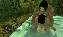 home on the range with orgasm cum threesome assfucking