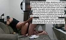 Bruna Silva returns as the hotwife, indulging in voyeuristic cuckold adventures with older amateurs.