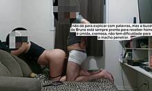 Bruna Silva returns as the hotwife, indulging in voyeuristic cuckold adventures with older amateurs.