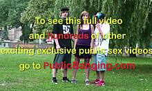 Young Cutie Alexis Crystal In Public Street Gangbang!