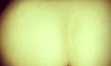 Latina Wife's Passionate Orgasm from Cumshot on Her Big Ass