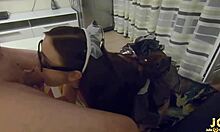 Sexy maid performs sucking and doggystyle fucking in POV close-up