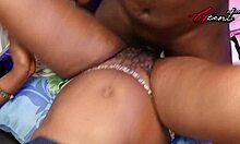 Orgasms as Hairy Pussy Takes on BBC in Wet Missionary Action with Clothes Ripped