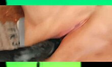 Pussy Pounding With Emo Goth BBW Using Machine