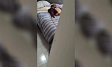 i discovered my stepdaughter masturbating while smelling my shirt, so i had to punish her by fucking her