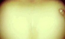 Latina Wife's Passionate Orgasm from Cumshot on Her Big Ass