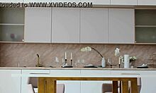 Lustful Young Girl In White Thong Teases With Tits And Ass