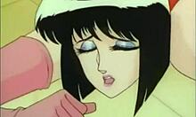 Anime Strapon Fuck Threesome with Wild Action