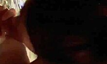 my girlfriend starts sucking my cock after some fingering.