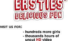 i'm in this amateur lesbian threesome in the mountains, divin muff and kissin.