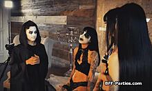 Ritual Filming Turns Into Wild Goth Teen Fuck Party