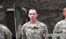 Gay jock sprays cum on hunk’s face after intense blowjob.