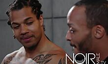 my stepsisters boyfriend is gay and i end up fucking him with creampie and big black cock