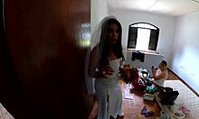 Brunette Marries Due to Huge Cock - Natzinha Morena