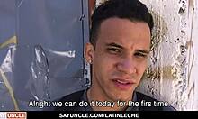 Straight Latino Participates In Paid Riding Activity