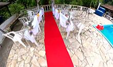 Brunette Marries Due to Huge Cock - Natzinha Morena