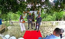 Brunette Marries Due to Huge Cock - Natzinha Morena