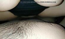 Arriba de mi muy sensual en escena casera