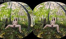 Oh My! Yanks Raven Snow Pleasures Her Clit in the Snow!