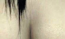 Brunette with Long Hair and Big Ass Rides Until Creampie