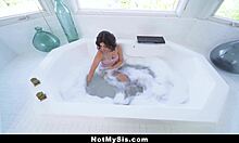 Little Stepsister Leana Lovings Getting Her Holes Filled Up By Her Stepbro - Notmysis