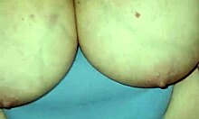 I feel this amateur slut milf with huge tits leaking from her pussy while getting fucked