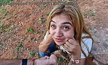 my cousin antonia sucks my cock in the orchard