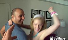 18yo ally ann bouncing her bubble butt on a big dong is so hot! 🔥