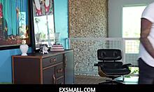 Hide and seek turns into fucking with petite cutie mazy myers