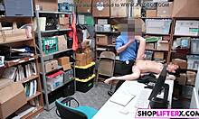 I swear, Gal Jade got caught and screwed by officer for stealin’!