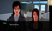 Teen Redhead Fucked in 3D Hentai Game