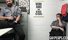 I’m so into twink Cole Church getting pleasured by hunk Officer Marco Napoli