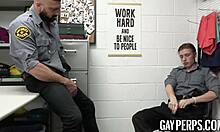 I’m so into twink Cole Church getting pleasured by hunk Officer Marco Napoli