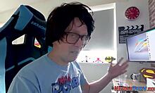 European Amateur Newbie Tricked into Handjob and Facial Blowjob