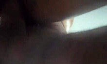 Slim cute brunette teen 18+ enjoys tight fucking with young partner