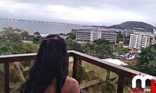 I Fucked That Novinha On The Balcony For Everyone To See, Oops!