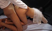 asian teen couple in hardcore doggystyle