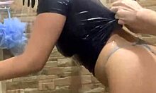 Young Girl Fucks Her Best Friend In The Bathroom