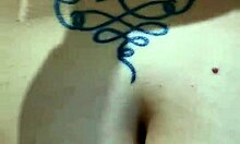 teresa cleaning the kitchen with big ass