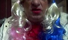 PISSING AS A BISEXUAL CROSSDRESSER, I LOVE THE TASTE OF MINE