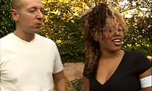 big booty ebony star enjoys intense double action