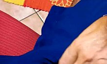 teresa cleaning the kitchen with big ass